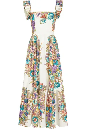 Etro Vestido midi con estampado floral