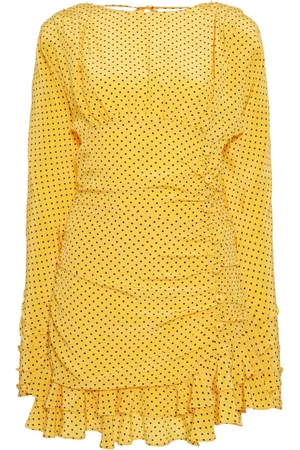 Alessandra Rich Vestido corto con lunares