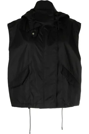 JUUN.J Chaqueta con capucha sin mangas