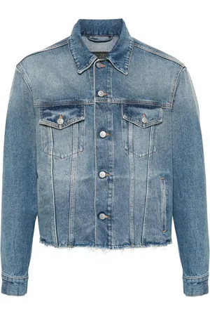 Maison Margiela Chaqueta vaquera sin rematar
