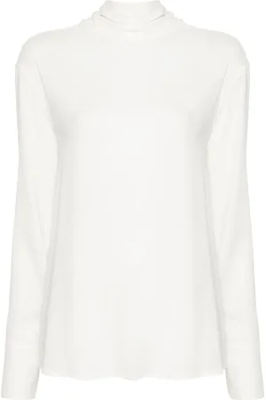 Fabiana Filippi Blusa con cuello vuelto