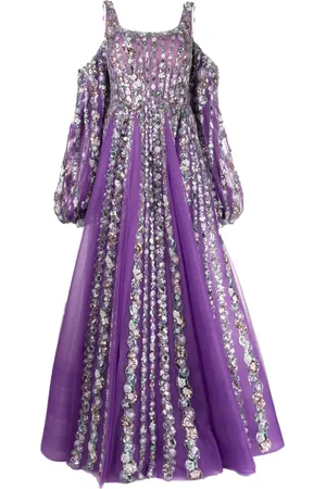Saiid Kobeisy Vestido con lentejuelas