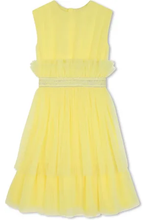 Karl Lagerfeld Vestido midi a capas de tul