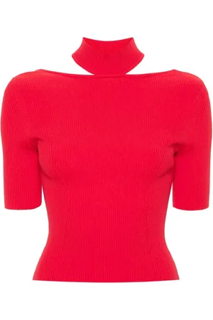 Cult Gaia Top de canalé Brianna