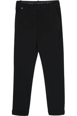 HUGO BOSS Pantalones slim de tejido jersey