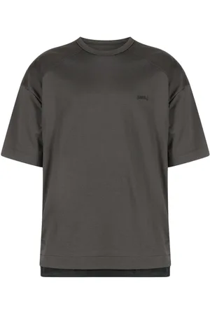 JUUN.J Camiseta con cremallera lateral
