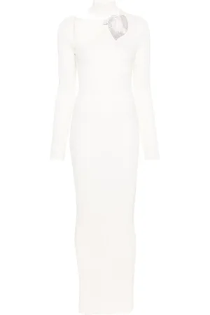 GIUSEPPE DI MORABITO Vestido con detalle de cristales