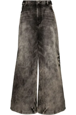 JUUN.J Pantalones anchos con tiras en la cintura