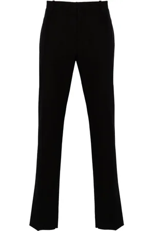 Alexander McQueen Pantalones de vestir de talle medio