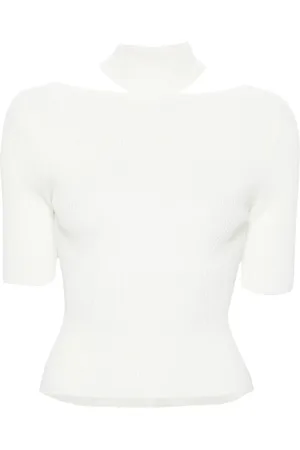 Cult Gaia Camiseta de canalé Brianna