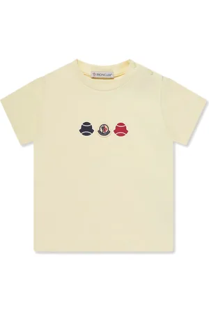 Moncler Camiseta con logo estampado