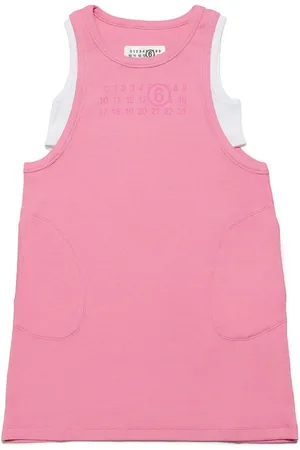 Maison Margiela Vestido con doble capa
