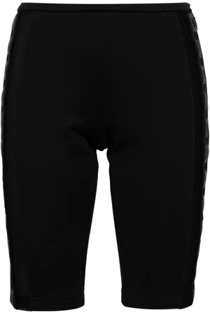 Dsquared2 Pantalones cortos biker con aplique del logo
