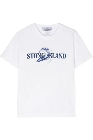 Stone Island Camiseta con logo estampado