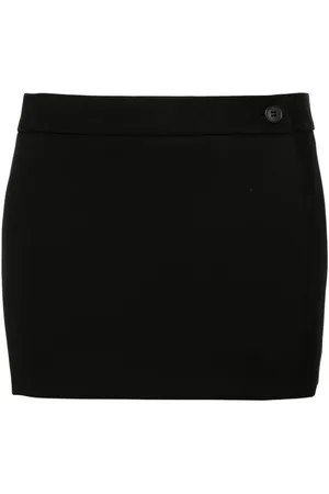 WARDROBE.NYC Minifalda con cintura baja