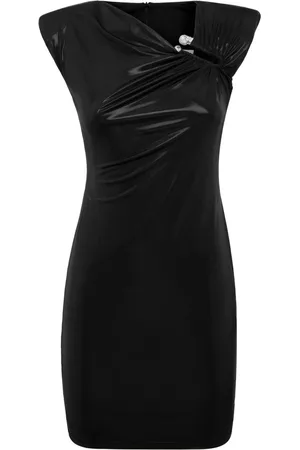 Philipp Plein Vestido corto con detalle de cristales