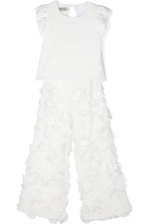 LA STUPENDERIA Set con pantalones con detalle de encaje