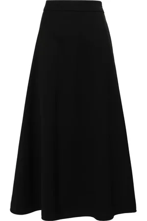 WARDROBE.NYC Falda midi acampanada
