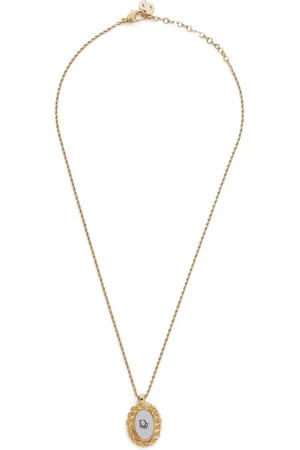 Dior Collar largo con colgante del logo 1995 pre-owned