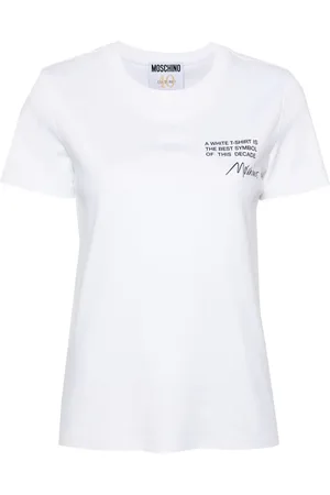 Moschino Camiseta con logo estampado