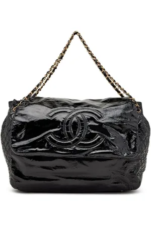 CHANEL Bolso de hombro Jumbo con costuras CC 2006