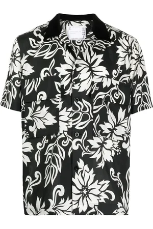 SACAI Camisa con estampado floral