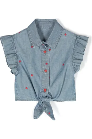 Lapin House Camisa con corazón bordado