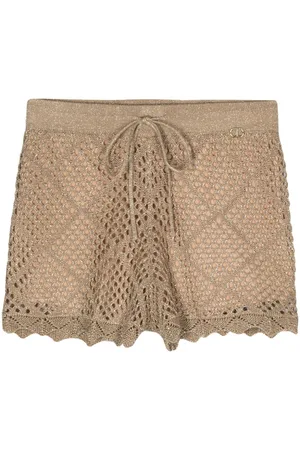 Twin-Set Shorts de punto flojo