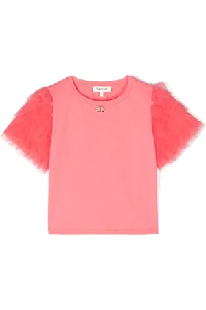 Twin-Set Camiseta con detalle de volantes