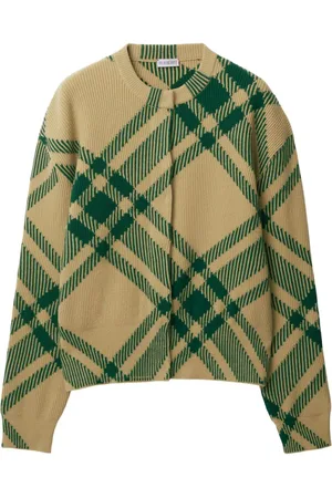 Burberry Cárdigan a cuadros