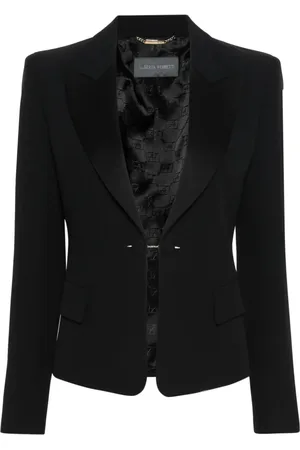 Alberta Ferretti Blazer con solapas de pico