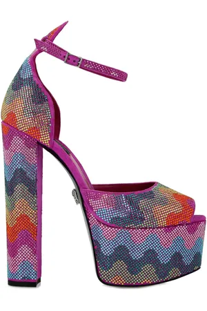 Philipp Plein Sandalias con tacón de 120 mm