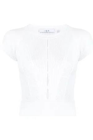 IRO Camiseta con detalle de abertura