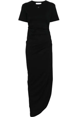 GIUSEPPE DI MORABITO Vestido estilo camiseta largo drapeado