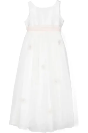 LA STUPENDERIA Vestido con encaje floral