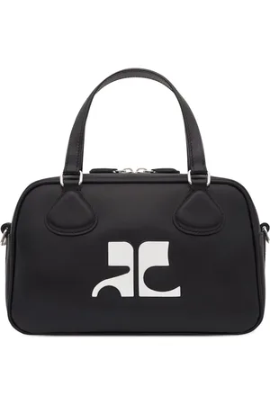 Courrèges Bolso Reedition Bowling de piel