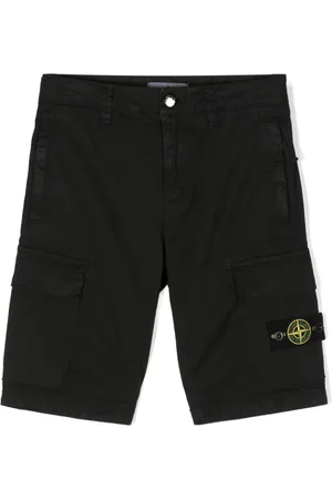 Stone Island Bermudas cargo con distintivo Compass