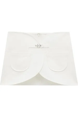 Courrèges Minifalda Ellipse vaquera