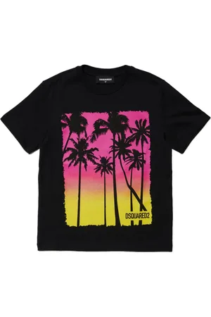Dsquared2 Pantalones rectos de talle alto