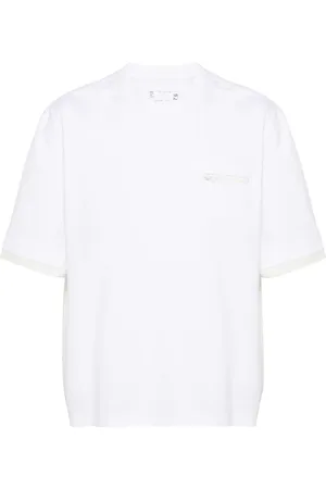 SACAI Camiseta con paneles
