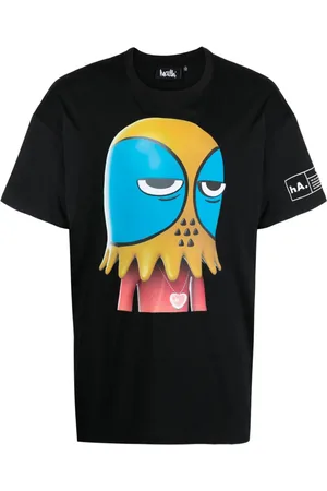 HACULLA Camiseta Unamused Hac Man con motivo gráfico