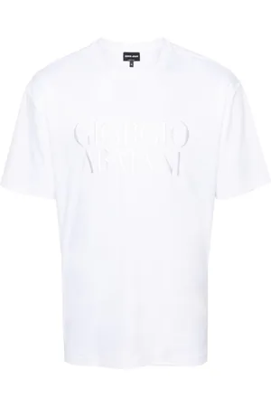 Giorgio Armani Camiseta con logo bordado