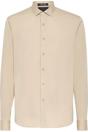 Philipp Plein Camisa con charm del logo