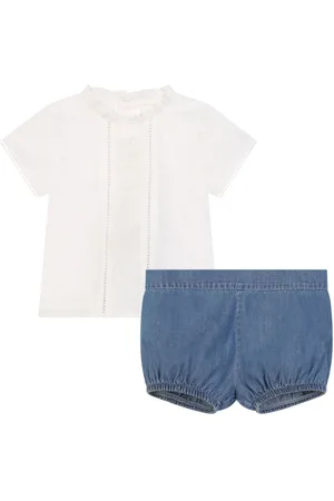 Chloé Conjunto con detalle de volantes