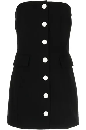 KIMHEKIM Vestido corto palabra de honor