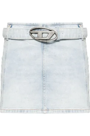 Diesel Minifalda De-Flip-S vaquera