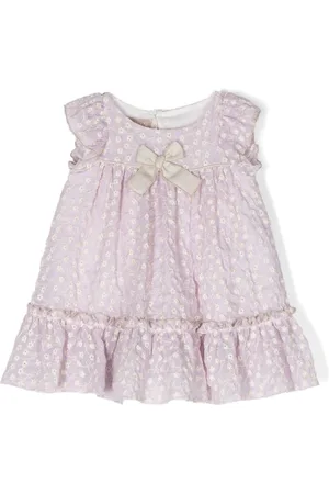 LA STUPENDERIA Vestido con bordado floral