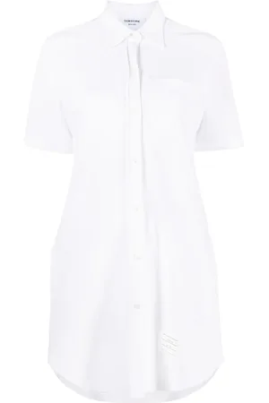 Thom Browne Vestido camisero con lentejuelas