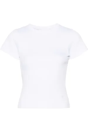 Axel Arigato Camiseta de canalé con aberturas