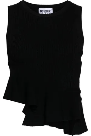 Moschino Top con detalle de volantes